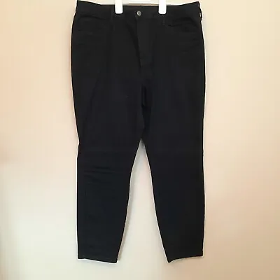 EVRI Jeans 18W Black High Rise Skinny Stretch Women Plus Size 28  Inseam • $16.20