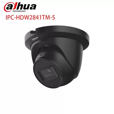 Dahua 4K IP Camera 8MP IPC-HDW2841TMP-S IR Eyeball WizSense Outdoor Black • $102.60