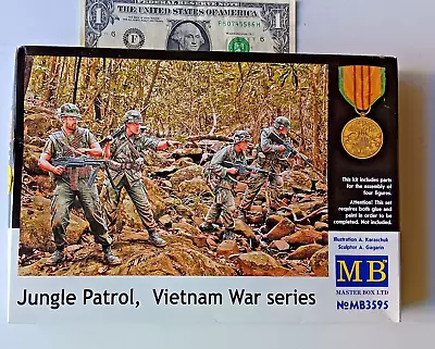 MB3595 1:35 Master Box Jungle Patrol Vietnam War Series (4 Figure Set) Ukraine • $15.95