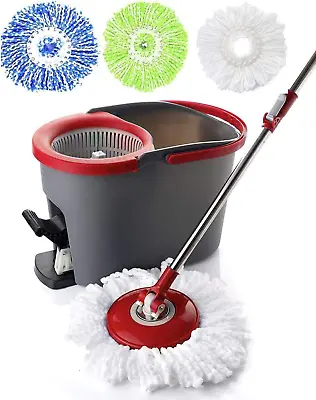 Simpli-Magic 79349 Spin Mop Kit With Three Mop Heads Included16 X 11 X 11 Inche • $48.98