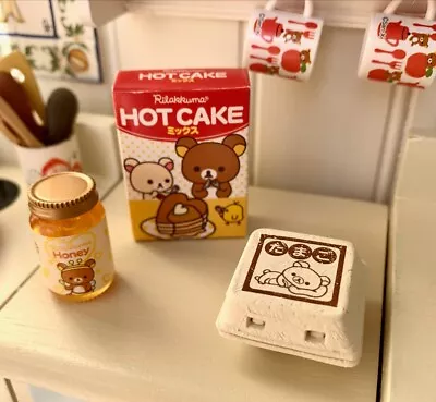 Barbie Size Pancakes Miniature Sanrio Rilakkuma Bear Supermarket #3 • $39