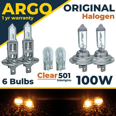 $17.25 • Buy For Ford Mondeo Halogen Headlight Bulbs MK4 Original High Low Led Side Light 12v
