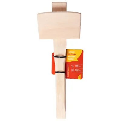 £6.39 • Buy 4.5  Wooden Mallet Chisel Woodwork Carving Wood Carpenter Tool Amtech New