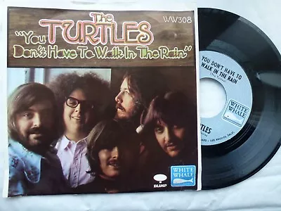 Turtles 45 Don't Have To Walk In The Rain Usa White Whale 1969 Surf Psych Hippie • $7.46