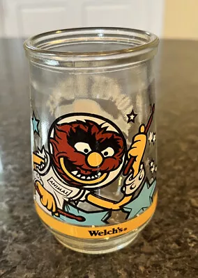 1998 Welch’s Jelly Muppets In Space ANIMAL Jams With The Stars #6 Glass Jar • $6