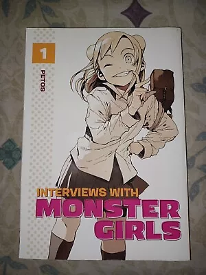 Interviews With Monster Girls (Demi-chan Wa Kataritai) English Manga Vol 1 • $15