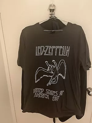 Official Led Zeppelin Shirt - Grey XL • $25