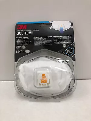 3M™ N100 8233 Particulate Respirator With Cool Flow Valve • $19.99