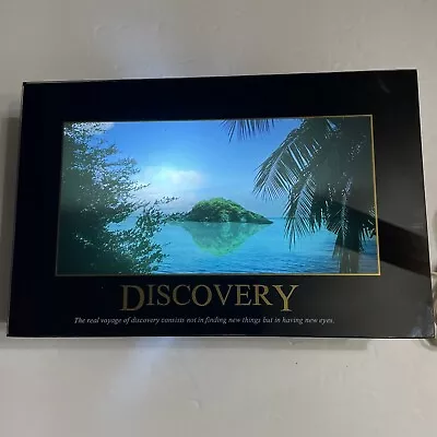 Discovery Moving Picture Light Sounds #SY41 Motivation Poster Ocean 12  X 8  • $74.95