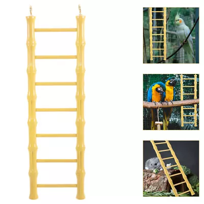  Hamster Step Ladder Bird Ladder Hanging Hamster Ladder Parrot Steps Ladder Cage • £8.85