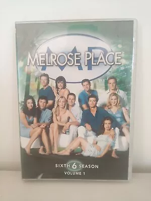 Melrose Place Season 6 Vol. 1 DVD The Sixth Season 3 Disc Set Region 1 NTSC • $12.87