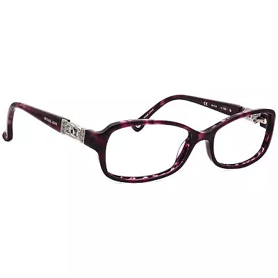 Michael Kors Eyeglasses MK217 502 Purple Horn Rectangular Frame 54[]16 130 • $59.99