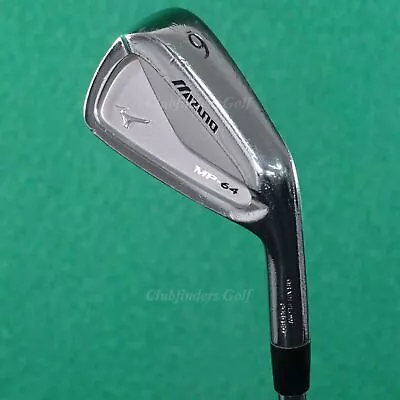 Mizuno MP-64 Forged Single 6 Iron Tour Issue DG S400 Ryder Cup USA Steel Stiff • $59.99