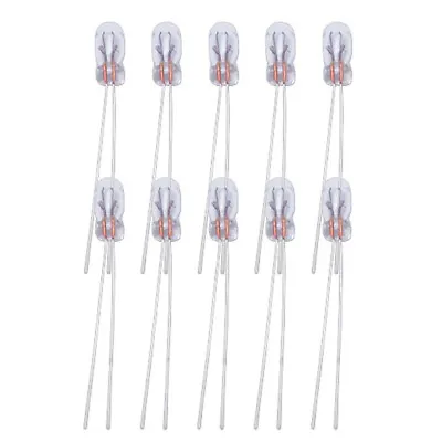 $6.31 • Buy 10pcs Miniature 3mm 6V 12V 24V Lamp Light Bulb Edison Incandescent Filament Rice