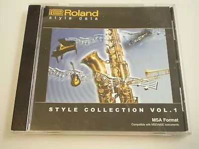 ROLAND Style Data MSA Format Floppy Disk  COLLECTION VOL. 1 - Also For MSD & MSE • $25.99