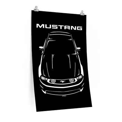Ford Mustang GT 2010-2012 Poster Mustang GT S197 Garage Decor Wall Art Gifts • $9.56