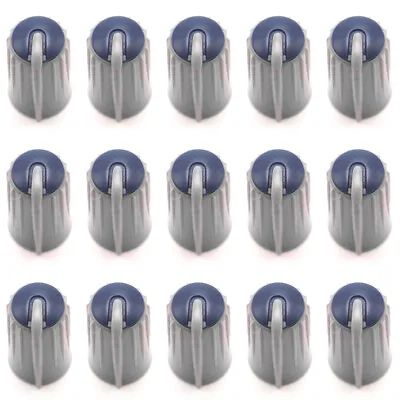 15PCS Replacement Rotary Control Knob Cap For MACKIE CFX16 6mm D Shaft (Blue) • $10.99