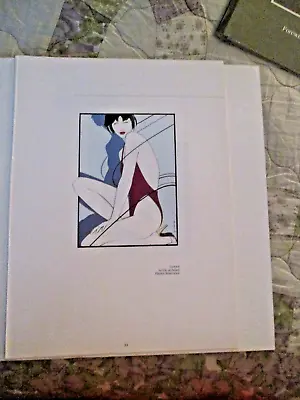 NAGEL 12 X9  PRINT FROM PATRICK NAGEL 1985 ART BOOK • $10