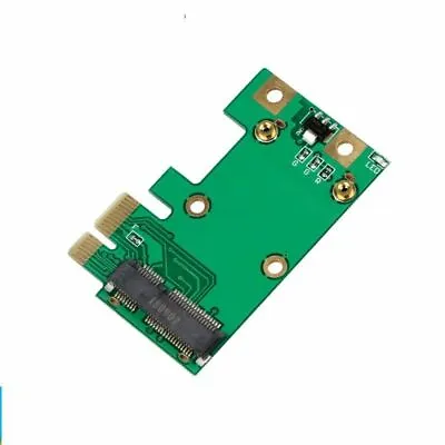 Spare PCI-E To Mini PCI-E Card Adapter Part Metal Network Replacement Practical • $8.21