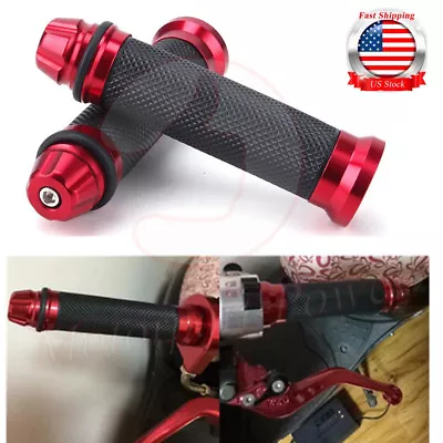 7/8  Red Hand Grips For Honda CB CBR 600 F3 F4 F4i 1000 RR 1100XX • $8.93