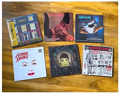 £82.96 • Buy HUGE 6x ICONIC CULT MOVIE SOUNDTRACK LOT - Vinyl LP Some VERY RARE Exclusives