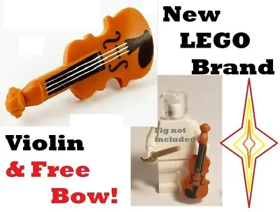 Lego VIOLIN Strings Instrument Cello Classical Music Equipment Band Gear BOW • $8.08
