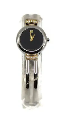 Movado Harmony Diamond Two Tone Stainless Steel Watch 0606240 • $595