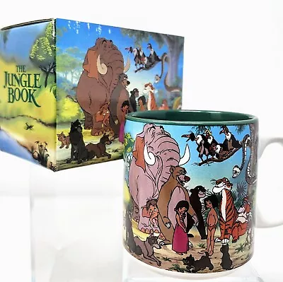 Vintage 1990s Disney THE JUNGLE BOOK Collectible Mug MOWGLI Baloo SHERE KHAN • $14.99