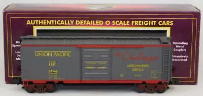 MTH 20- MT 9301L Union Pacific Challenger 40' Boxcar 1996 UP 9146 Merchandise O • $49.95