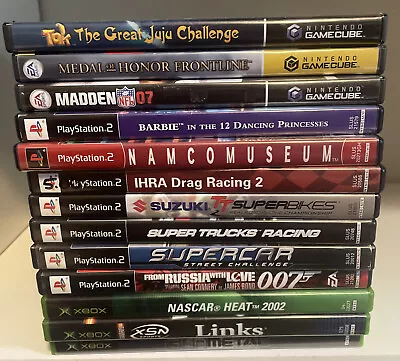 $12.99 • Buy Various Video Games - Pick-A-Game Xbox Playstation Nintendo Multiple Titles 4/17