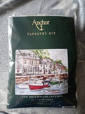 Anchor Complete & Brand New Tapestry Kit  Padstow Harbour KT119K 30x40cm • £14.99