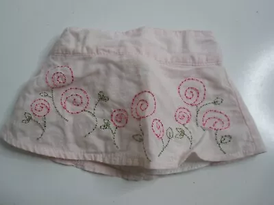 American Girl Doll Sweetheart Skirt Pink Embroidered • $5.99