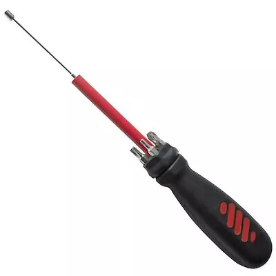 8-IN-1 SCREWDRIVER Magnetic Telescopic Pick Up Tool Multi Head Phillips Torx Bit • £6