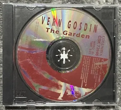 Rare Original Demo Promo CD Vern Gosdin The Garden Columbia CSK 73946 • $9.95