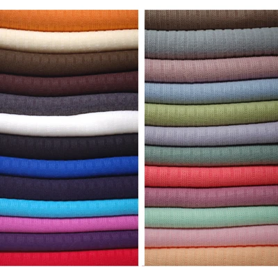 £0.99 • Buy Knit Rib Jersey Fabric,Ribbed Textured Material Apparel Dress Making,Neotrims UK