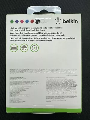 Belkin MIXIT 6 Inch Mini - Micro USB To USB Cable Black For Phones And Tablets • $1.99