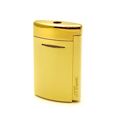 $236.68 • Buy S.T. Dupont Lighter New Minijet Golden Gold Flame Jet 010816