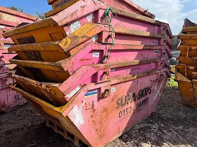 8 Ton Builders Skip For Wagon Truck Waste Recycling Auction Is For  1 X Skip • £250