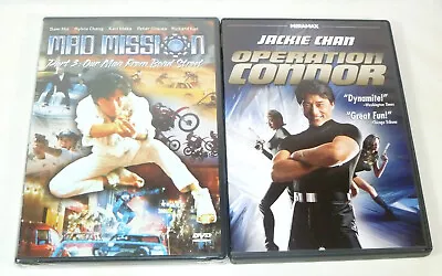 Mad Mission 3 Our Man From Bond Street / Jackie Chan - Operation Condor DVD • $13.99