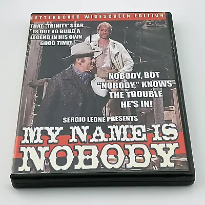 My Name Is Nobody 2000 DVD - Henry Fonda Terence Hill - Region ALL - Widscreen • $12.50