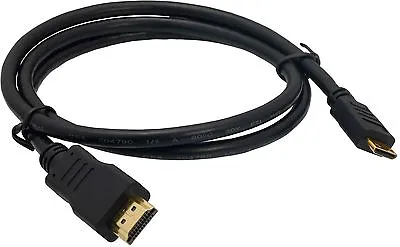 SONY HANDYCAM HDR-PJ240E MICRO HDMI TO HDMI VIDEO OUT CABLE FOR TV 3D 4K Zu78 • £4.49