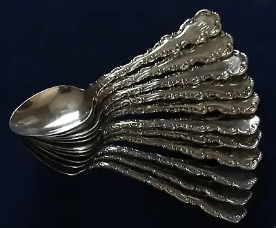 $295 • Buy LOUIS XV (1891) By WHITING Sterling Silver Teaspoons 5-3/4 Inch Set Of 11 Spoons