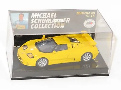 1/43 Michael Schumacher Collection #15  Bugatti EB 110  Yellow • £60