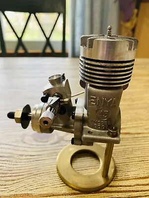 Vintage Enya 45 Model 6001 Engine For RC Plane - Great Compression • $110