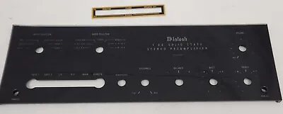 New Mcintosh C26 Preamplifier Glass Faceplate. • $239.99