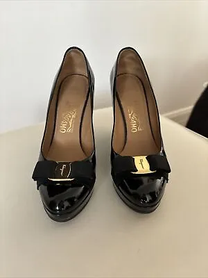 Salvatore Ferragamo Size 39 Womens Leather Shoes • $150