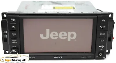 2011-2013 Jeep Dodge RER MyGig LOW Speed Navi Radio Cd Player P05064737AD • $428.36