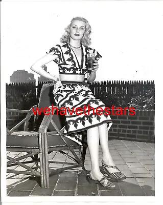 Vintage Dolores Moran GORGEOUS SEXY '46 SUMMER FASHION Press Portrait • $39.96