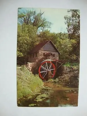 Railfans2 *535) Std Size Postcard Mcgregor Monona Iowa The Old Spook Cave Mill • $3.95