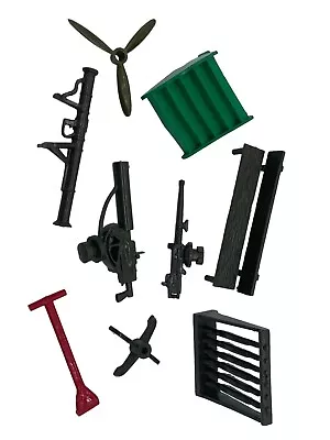 Marx Army Toy Parts Guns Accessories Lot Weapons Replacement Plastic • $14